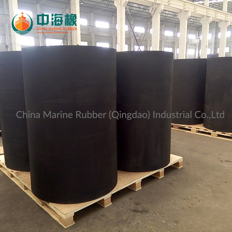 CMR-Y-1000 mm x 500 mm (OD X ID) Dock Fender Fender Rubber Bumper Marine Fender Zylindrischer Gummi